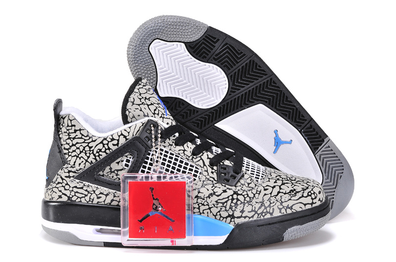 Air Jordan 4 Women Shoes Gray Online